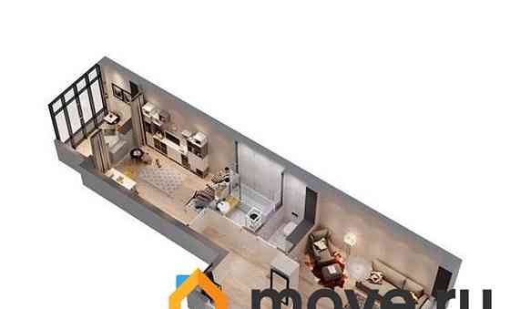 2-комн. квартира, 58.56 м2, 13/17 эт. Домодедово