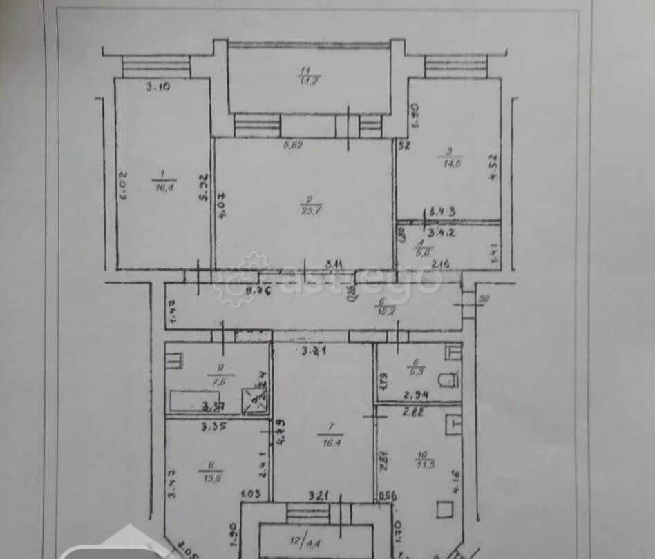5-комн. квартира, 147.3 м2, 5/5 эт. Уфа - изображение 2