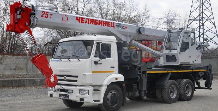 Автокран 25 т Челябинец КС-55732-22 на шасси Камаз-65115 6х4 Самара - изображение 1