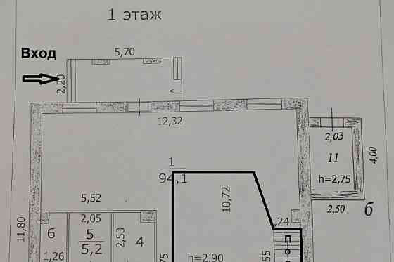 Свободного назначения, 40 м2 Электросталь
