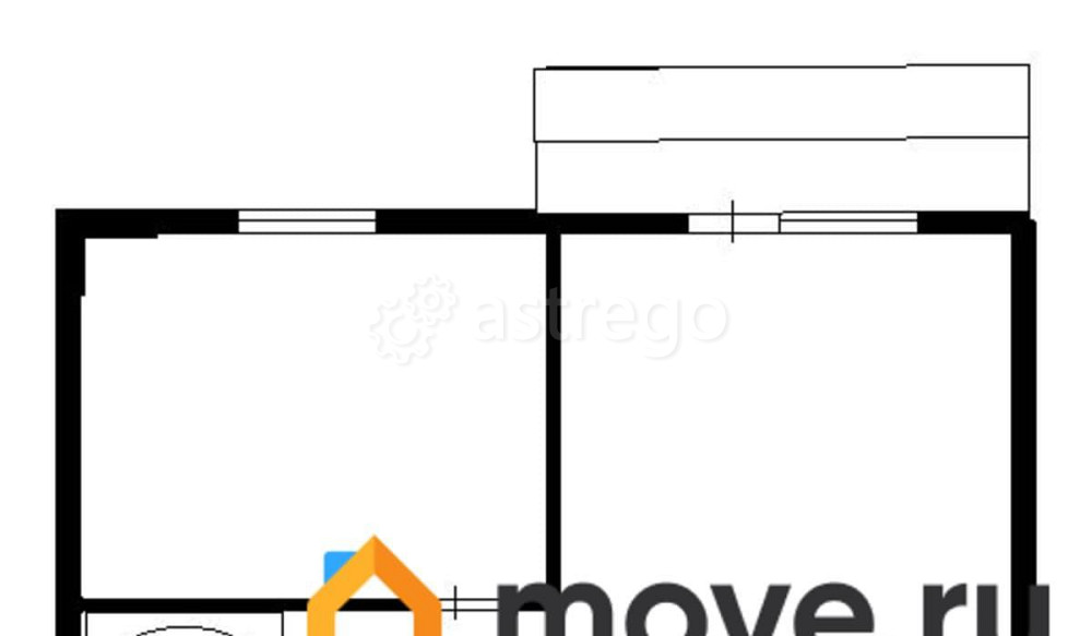 1-комн. квартира, 30.3 м2, 2/5 эт. Лесосибирск - изображение 1
