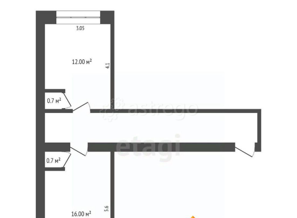 Комната, 20 м2, 4/5 эт. Коряжма - изображение 4