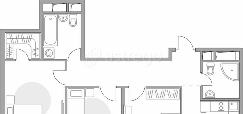 4-комн. квартира, 73.88 м2, 9/14 эт. Красногорск - изображение 1