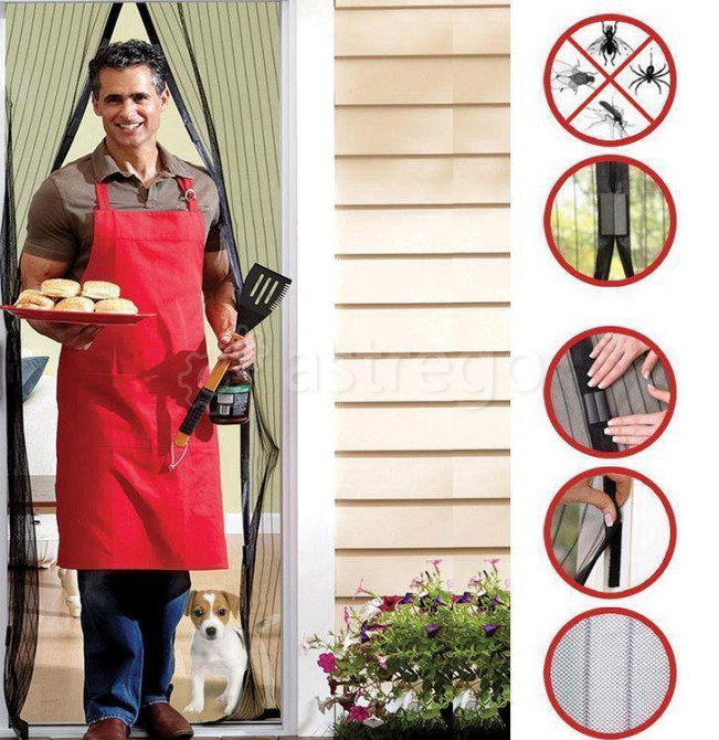 Дверная антимоскитная сетка Челябинск - изображение 1