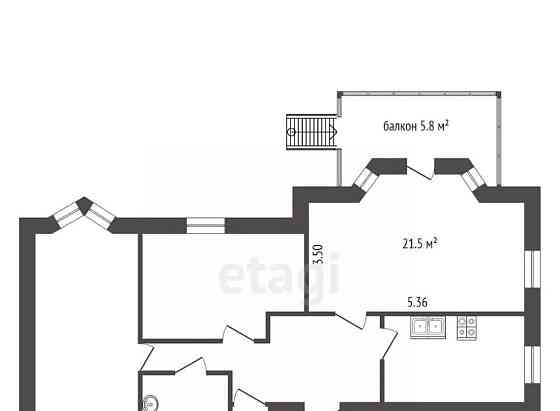 Комната, 21.5 м2, 1/3 эт. Санкт-Петербург
