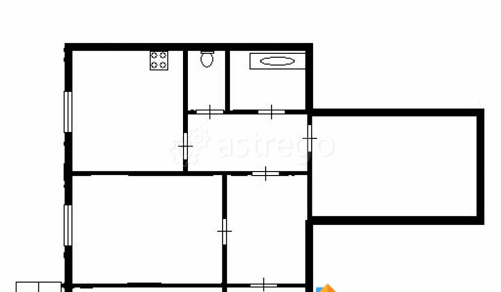 3-комн. квартира, 60 м2, 6/10 эт. Красноярск - изображение 5