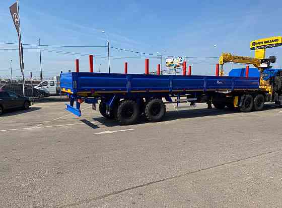 Бортовой полуприцеп ЧМЗАП 93853-038-БАК коники под КМУ ССУ 1450-1550 мм Краснодар