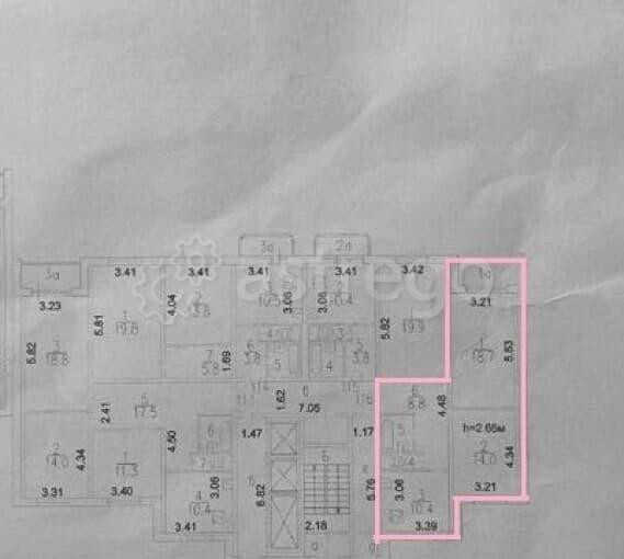 2-комн. квартира, 56.8 м2, 9/22 эт. Москва - изображение 1