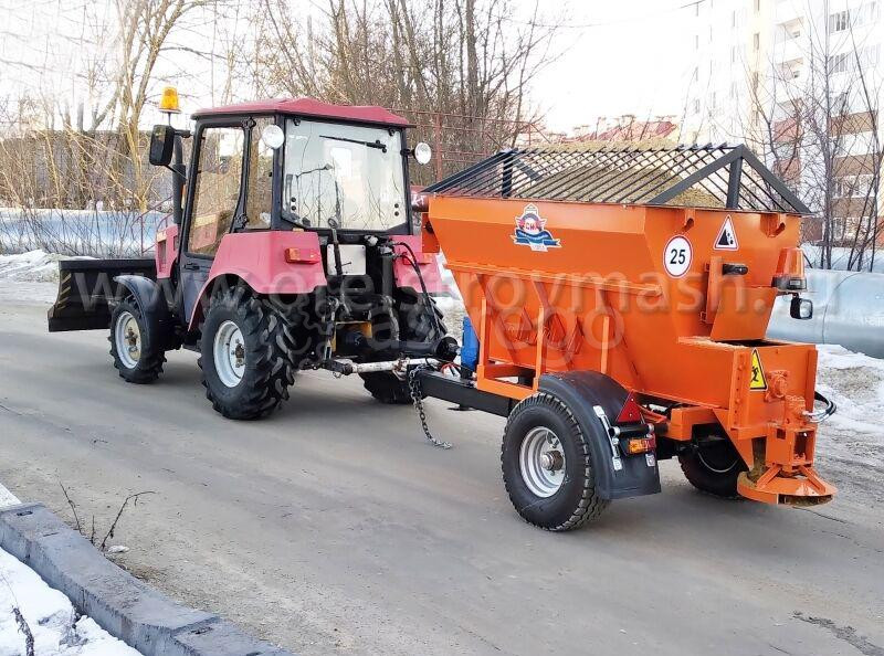 Пескоразбрасыватель полуприцепной тракторный ПРР-1,0 шнековый Санкт-Петербург - изображение 1