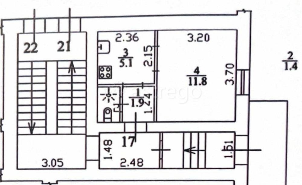 Свободного назначения, 20.2 м2 Санкт-Петербург - изображение 5