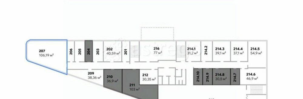 Свободного назначения, 106 м2 Санкт-Петербург - изображение 3