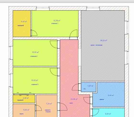 Коттедж, 171 м2, 10 соток, 1 эт. Шатура