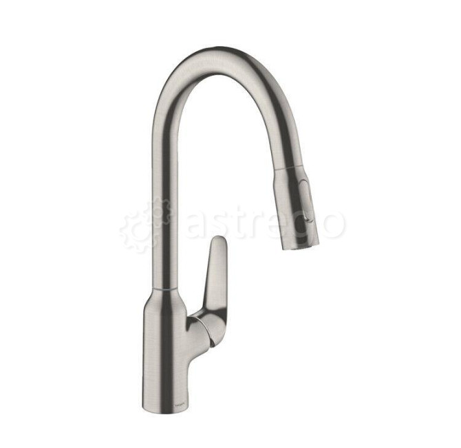 Смеситель для кухни Hansgrohe, Focus M42, sBox, тип открывания воды - однорычажный 71820800 Москва - изображение 1