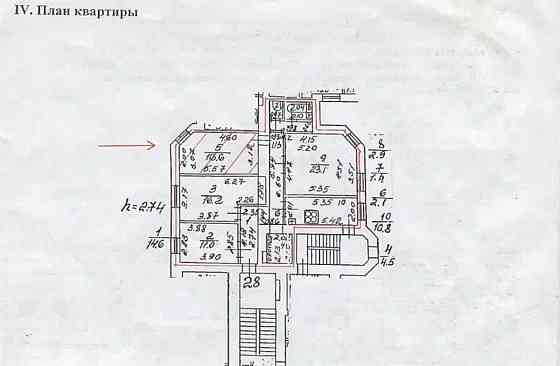 Комната, 16.6 м2, 7/7 эт. Санкт-Петербург