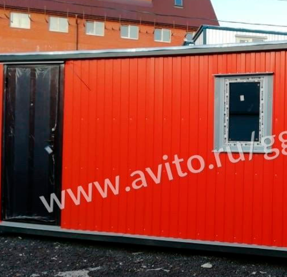 Бытовка дачная БК-02 6х2.4 м "Зимняя" GGStroyMarket, Россия Москва