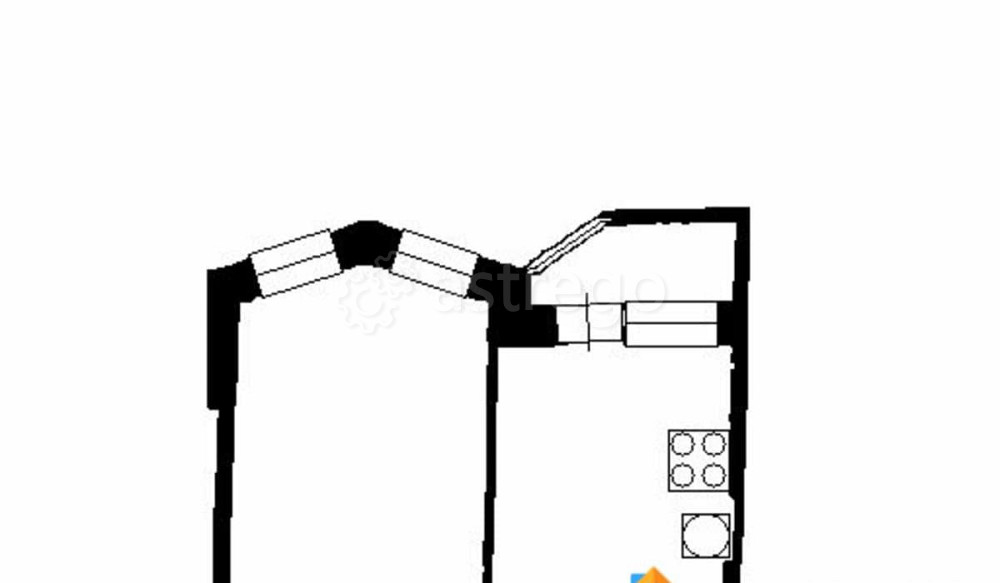 1-комн. квартира, 41.8 м2, 8/16 эт. Ивантеевка - изображение 1
