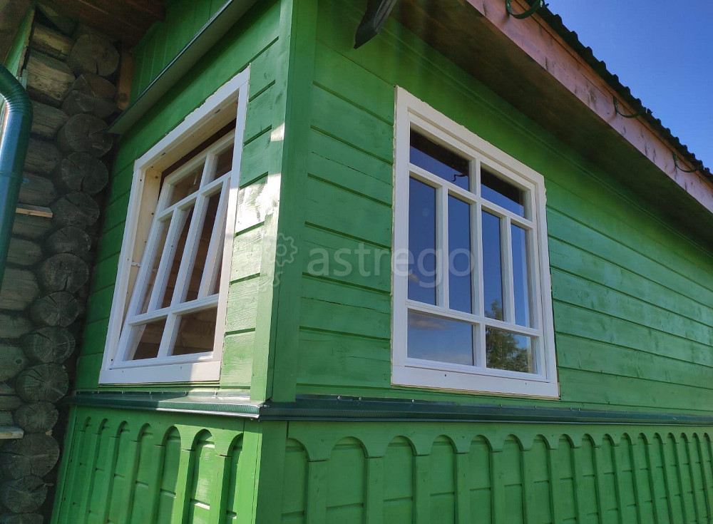 Окно деревянное со стеклопакетом для веранд, террас 1200х1000 мм Москва - изображение 1