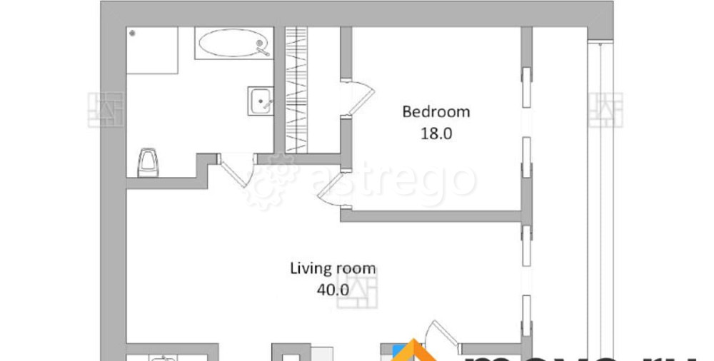 3-комн. квартира, 130 м2, 5/18 эт. Москва - изображение 7