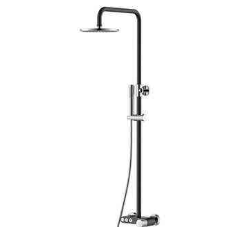 Душевая стойка BOHEME Stick ручка Touch 128-BCR.2 Black/Chrome Новосибирск