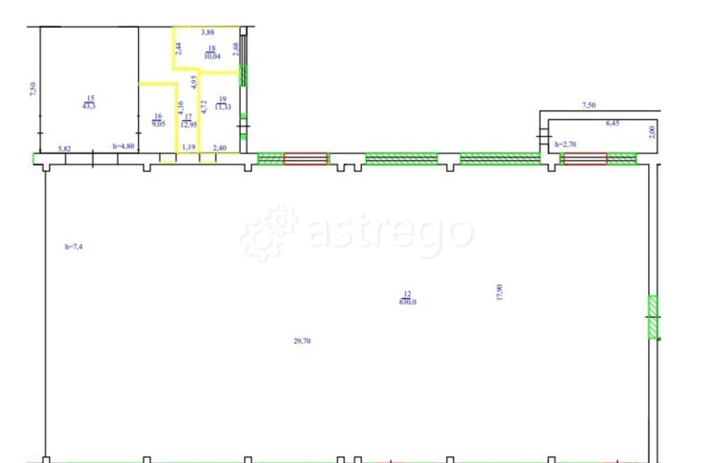 Свободного назначения, 720 м2 Северодвинск - изображение 6