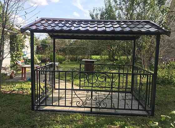 Беседка "Вечера" готовая Беседки Амарант Раменское
