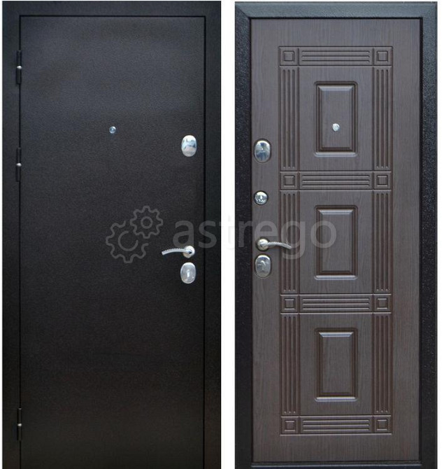 Дверь металлическая Ричард 860х2050 R Дуб Янтарный 35930 Ялта - изображение 1