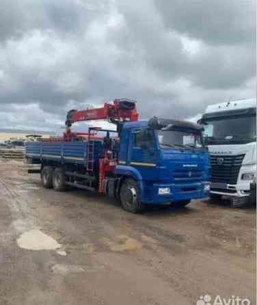Бортовой грузовик КАМАЗ 65117 6х4 с КМУ Horyong HRS216 (XTC549015P2588337) Набережные Челны
