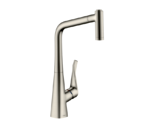 Смеситель для кухни Hansgrohe, Metris M71, тип открывания воды - однорычажный 14820800 Москва