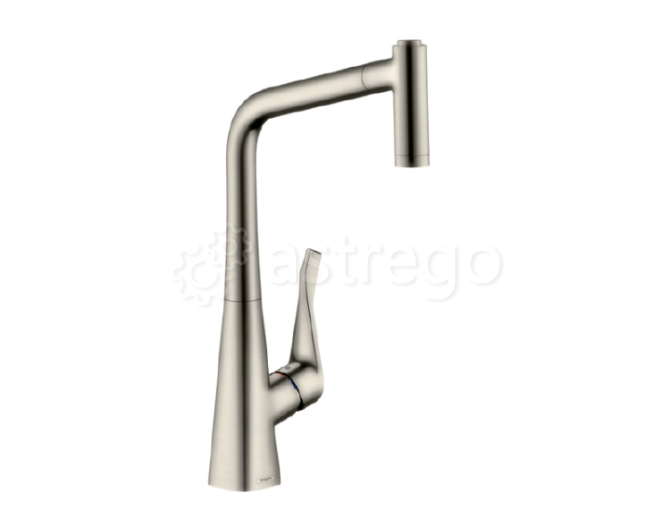 Смеситель для кухни Hansgrohe, Metris M71, тип открывания воды - однорычажный 14820800 Москва - изображение 1