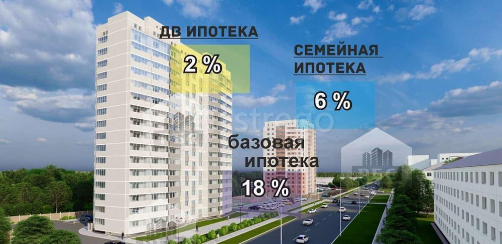 Студия, 28.7 м2, 12/16 эт. Благовещенск - изображение 6