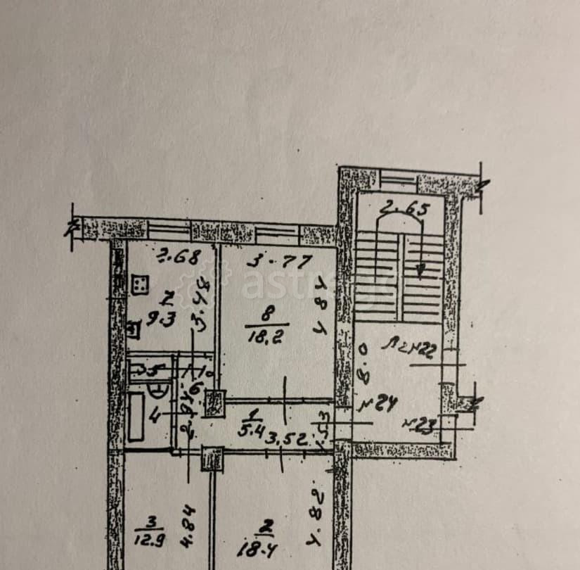 Комната, 12.9 м2, 2/3 эт. Пушкино - изображение 3
