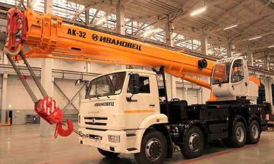 Автокран Ивановец КС-55717К-1 шасси Камаз 6540 32 т., 31 м., (8х4) Самара