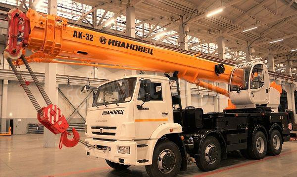 Автокран Ивановец КС-55717К-1 шасси Камаз 6540 32 т., 31 м., (8х4) Самара - изображение 1