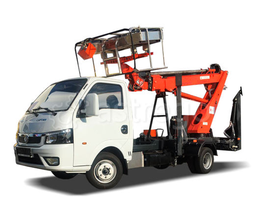 Автовышка на базе Dongfeng Captain-T (2j) 3200 мм макс. высота подъема 14 метров Самара - изображение 1