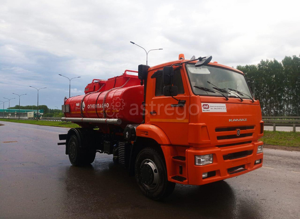 Топливозаправщик АТЗ-10 на шасси КАМАЗ 53605 Самара - изображение 1