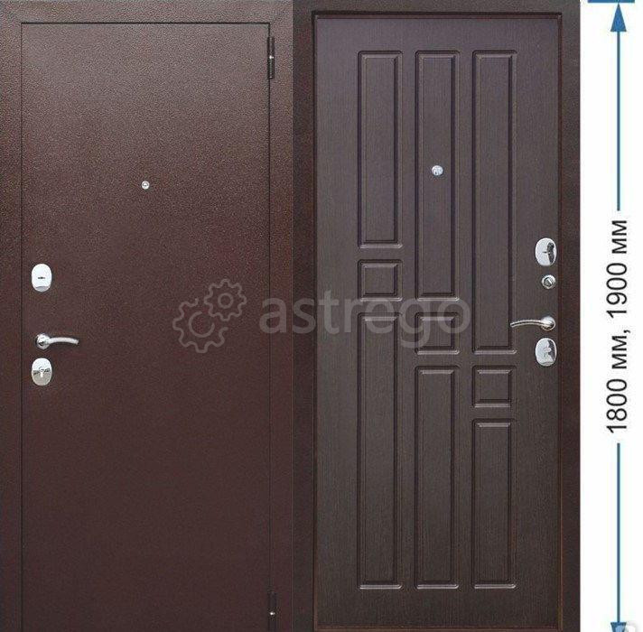 Входная дверь Гарда Венге 7 мм РФ Нестандарт 1800, 1900 Краснодар - изображение 1