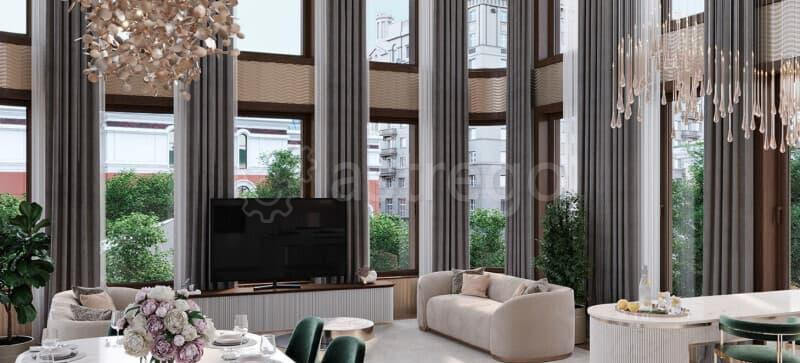 2-комн. квартира, 107 м2, 4/8 эт. Москва - изображение 6