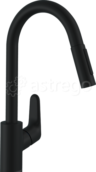 Смеситель кухонный однорычажный Focus M41, 240, с вытяжным душем, 2jet Hansgrohe Москва - изображение 1