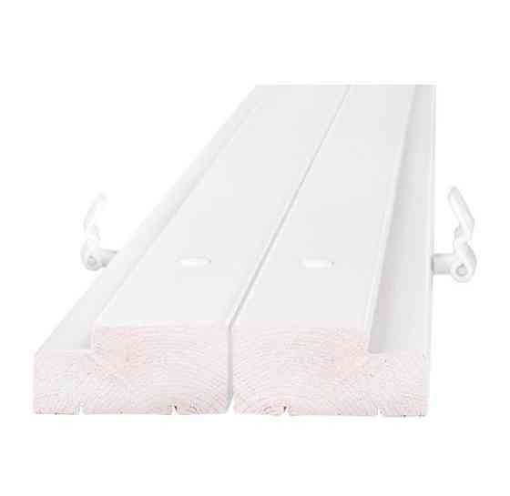 Дверная коробка стоевые 4 петли М21 краш белая с притвором для двустворчатой двери Красноярск