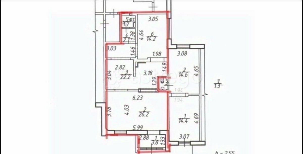 Свободного назначения, 70 м2 Санкт-Петербург - изображение 4
