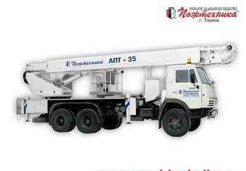 Автоподъемник АПТ-35 КамАЗ-53215 Новосибирск