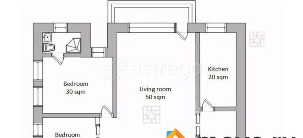 4-комн. квартира, 170 м2, 2/6 эт. Москва - изображение 4