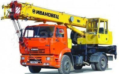 Автокран Ивановец КС-35714К-2 шасси Камаз 43118 (6х6) 16т., 18м. Самара - изображение 1