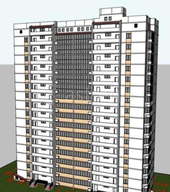 Студия, 28.7 м2, 11/16 эт. Благовещенск - изображение 2