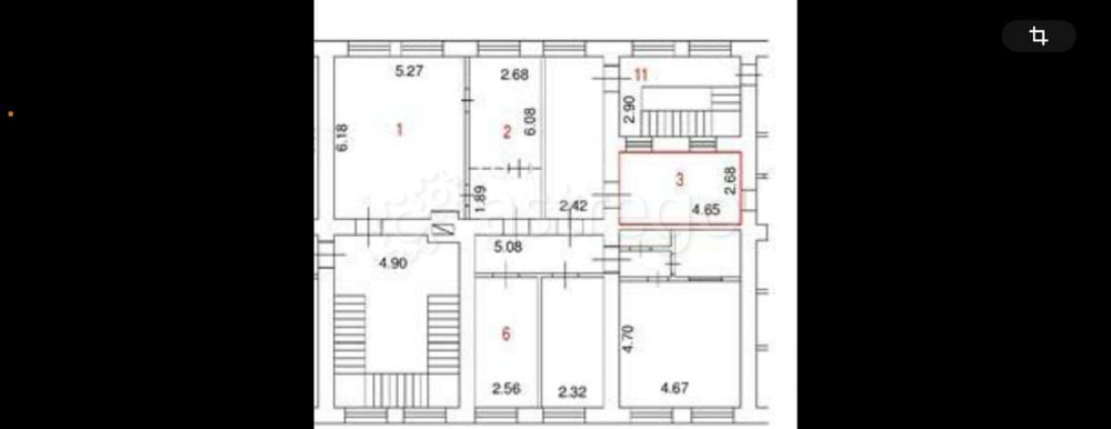 Комната, 12.5 м2, 3/3 эт. Москва - изображение 4