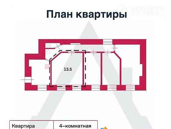 Комната, 13.5 м2, 4/6 эт. Санкт-Петербург