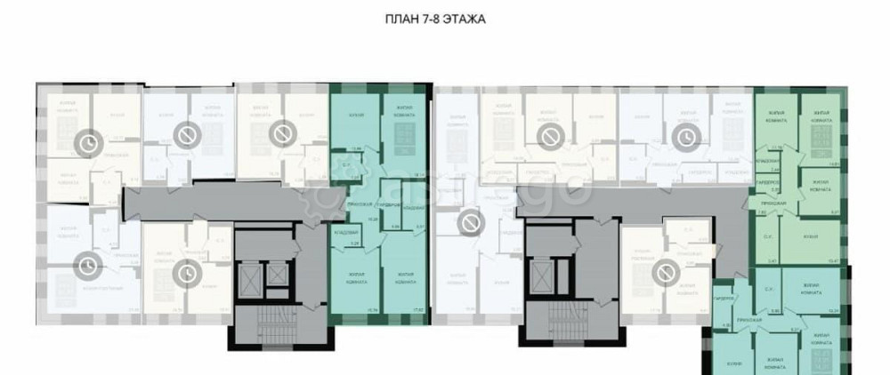 3-комн. квартира, 92.91 м2, 8/20 эт. Красноярск - изображение 6