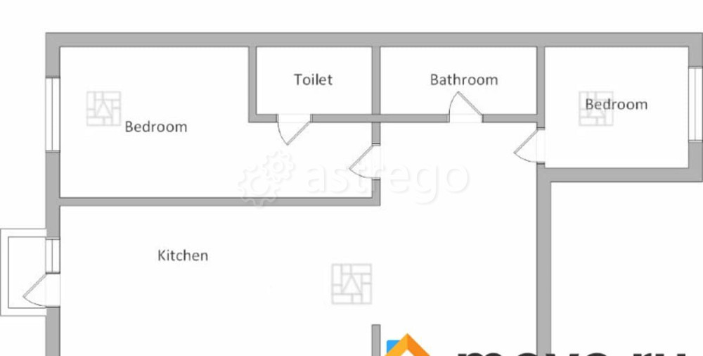 3-комн. квартира, 80 м2, 5/7 эт. Москва - изображение 4