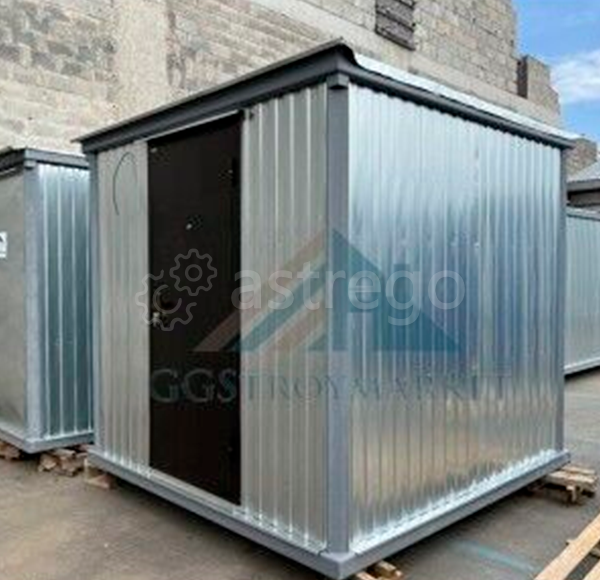 Бытовка металлическая утепленная БК-01 3.0х2.4 м GGStroyMarket, Россия Москва - изображение 1