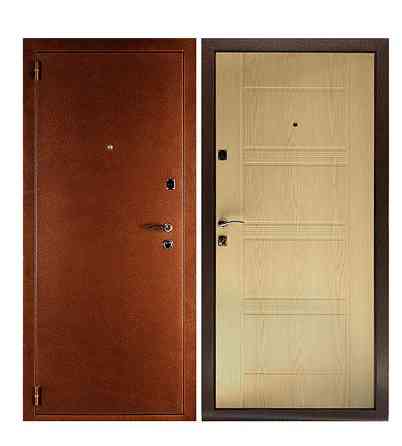 Дверь металлическая КОМФОРТ беленый дуб 960х2050 левая Екатеринбург